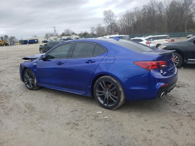 19UUB3F65JA005930 - 2018 ACURA TLX TECH+A BLUE photo 2