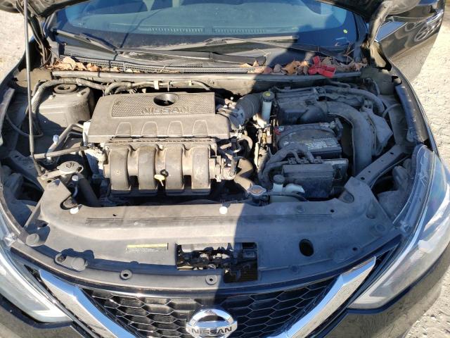 3N1AB7AP7GY289612 - 2016 NISSAN SENTRA S BLACK photo 12