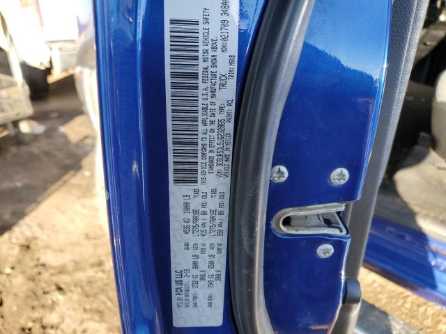 3C6UR5DL5JG232865 - 2018 RAM 2500 SLT ლურჯი ფოტო 12