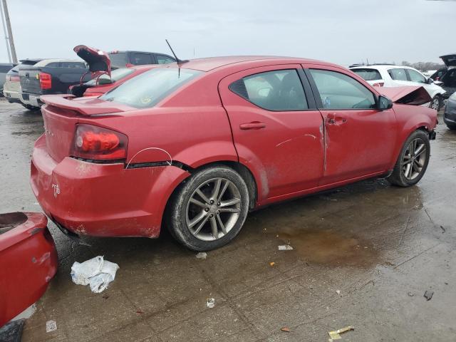 1C3CDZAG4DN504789 - 2013 DODGE AVENGER SE RED photo 3