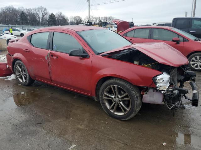 1C3CDZAG4DN504789 - 2013 DODGE AVENGER SE RED photo 4