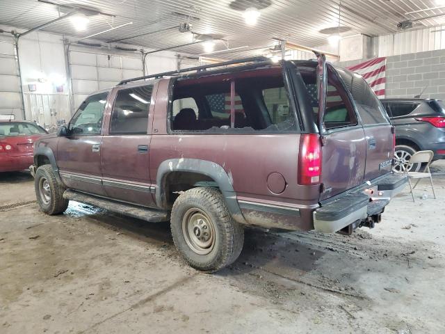 1GNGK26JXVJ399173 - 1997 CHEVROLET SUBURBAN K2500 PURPLE photo 2