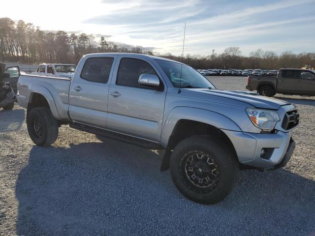 5TFMU4FN1CX005994 - 2012 TOYOTA TACOMA DOUBLE CAB LONG BED SILVER photo 4