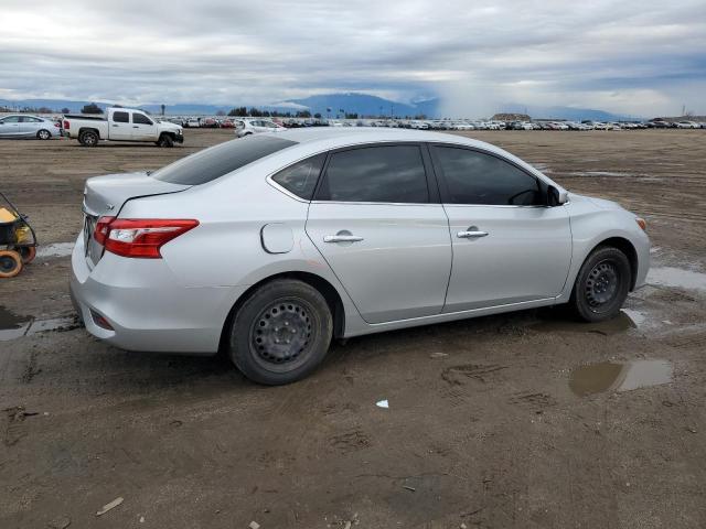 3N1AB7AP6HY334718 - 2017 NISSAN SENTRA S SILVER photo 3