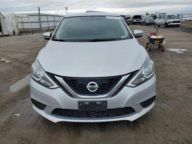 3N1AB7AP6HY334718 - 2017 NISSAN SENTRA S SILVER photo 5