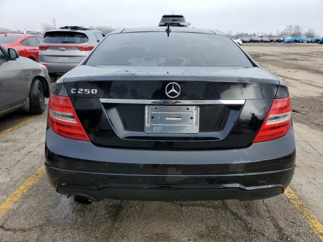 WDDGJ4HB3CF749889 - 2012 MERCEDES-BENZ C 250 BLACK photo 6