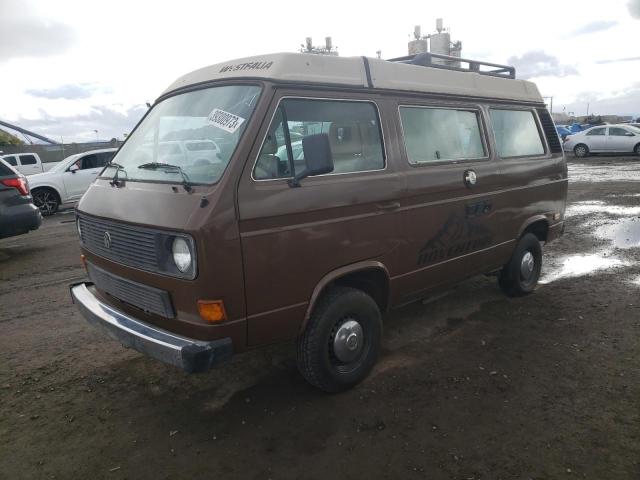 WV2ZB0254FH032469 - 1985 VOLKSWAGEN VANAGON CAMPMOBILE BROWN photo 1