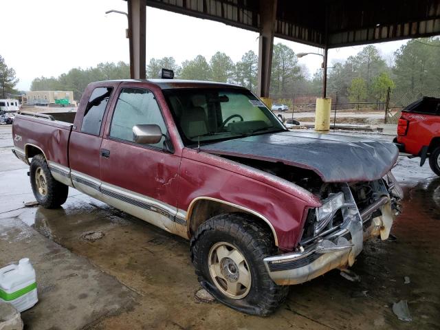 2GTEK19KXR1580479 - 1994 GMC SIERRA K1500 BURGUNDY photo 4