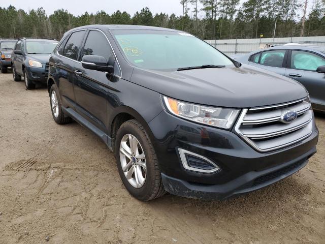 2FMTK3J95FBB05318 - 2015 FORD EDGE SEL BLACK photo 4