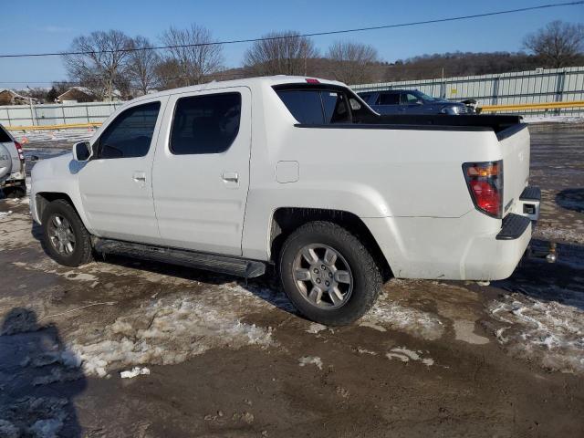 2HJYK16586H503149 - 2006 HONDA RIDGELINE RTL WHITE photo 2