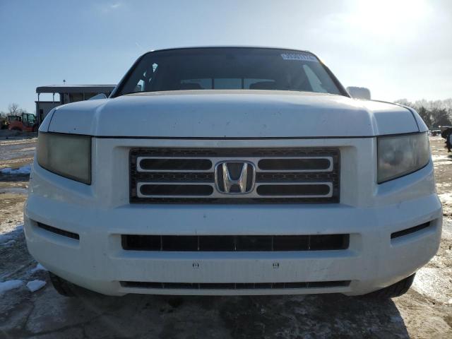 2HJYK16586H503149 - 2006 HONDA RIDGELINE RTL WHITE photo 5