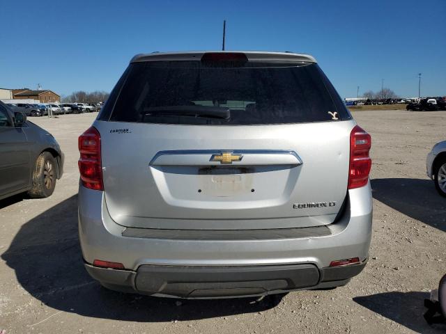 2GNALCEK7G1175231 - 2016 CHEVROLET EQUINOX LT SILVER photo 6