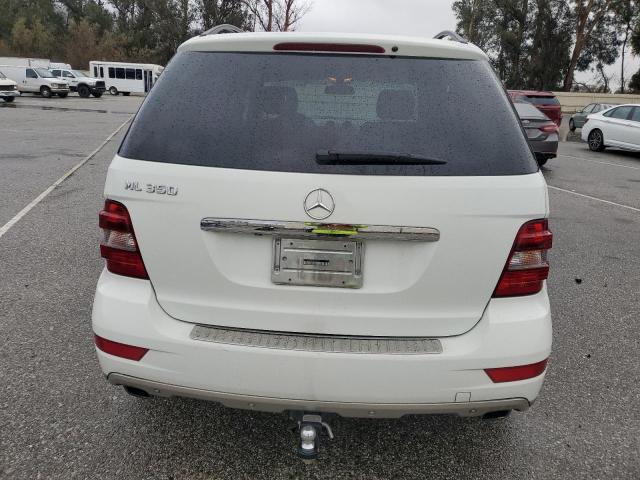 4JGBB5GB0AA597939 - 2010 MERCEDES-BENZ ML 350 WHITE photo 6