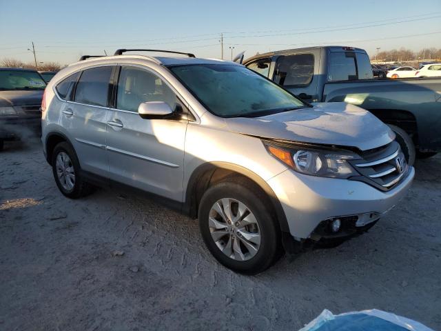 5J6RM4H72EL091373 - 2014 HONDA CR-V EXL SILVER photo 4