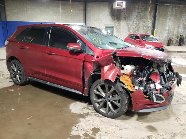 2FMPK4AP0GBB47161 - 2016 FORD EDGE SPORT MAROON photo 4