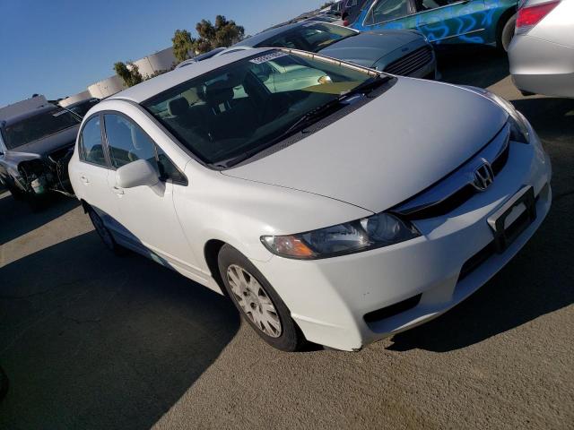 19XFA4F54BE000482 - 2011 HONDA CIVIC GX WHITE photo 4