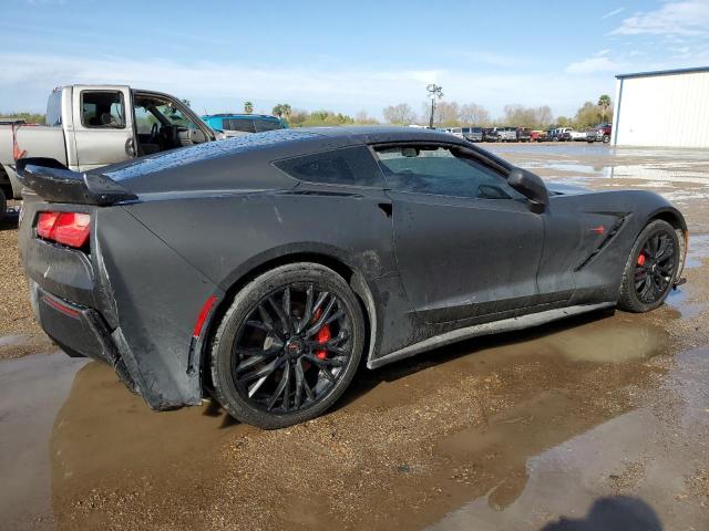 1G1YB2D78E5104481 - 2014 CHEVROLET CORVETTE STINGRAY 1LT GRAY photo 3