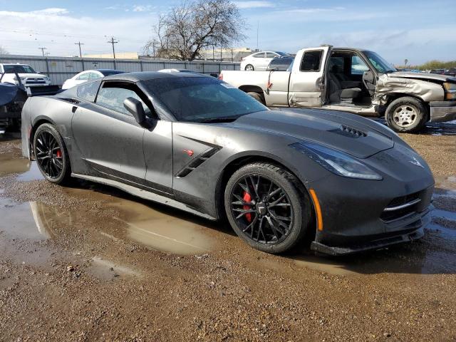 1G1YB2D78E5104481 - 2014 CHEVROLET CORVETTE STINGRAY 1LT GRAY photo 4