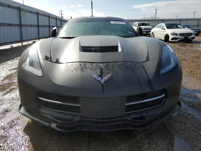1G1YB2D78E5104481 - 2014 CHEVROLET CORVETTE STINGRAY 1LT GRAY photo 5