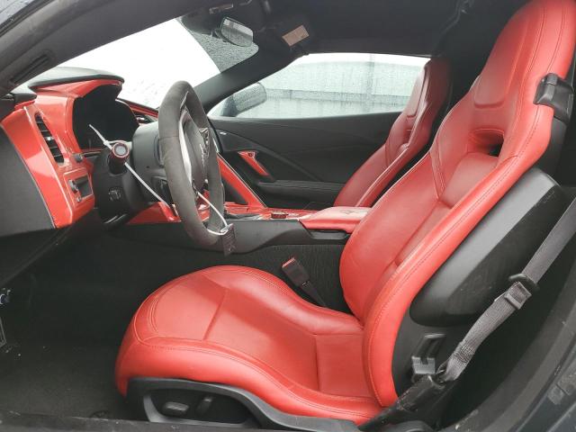 1G1YB2D78E5104481 - 2014 CHEVROLET CORVETTE STINGRAY 1LT GRAY photo 7