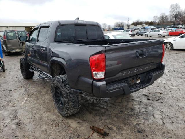 5TFAX5GN2GX069479 - 2016 TOYOTA TACOMA DOUBLE CAB 灰色 照片 2