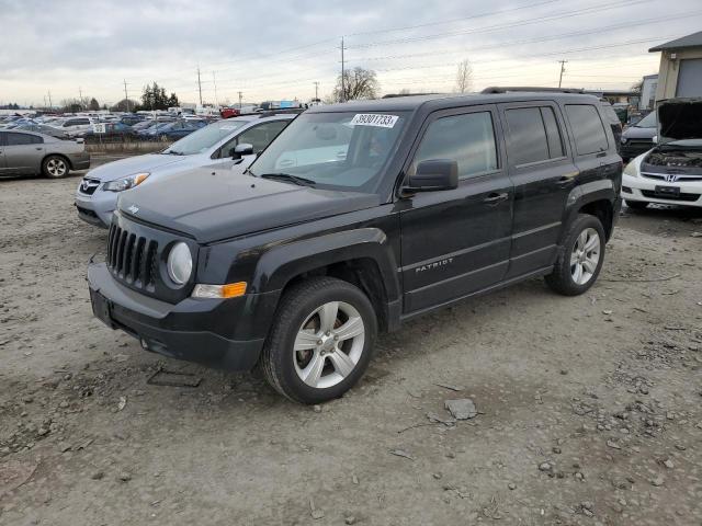 1C4NJPFA4ED502490 - 2014 JEEP PATRIOT LATITUDE BLACK photo 1