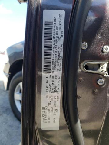 1C6RR6TT6KS693984 - 2019 RAM 1500 CLASS SLT გრაფიტი ფოტო 12