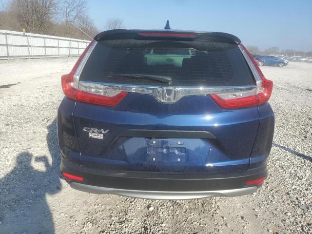 2HKRW5H3XKH409923 - 2019 HONDA CR-V LX BLUE photo 6