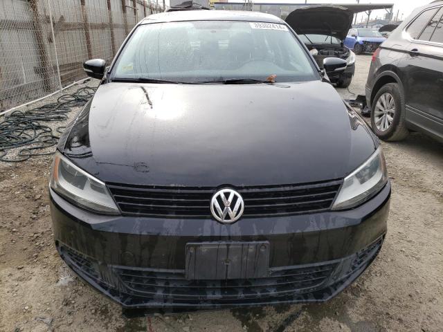 3VWDZ7AJ0BM050367 - 2011 VOLKSWAGEN JETTA SE BLACK photo 5