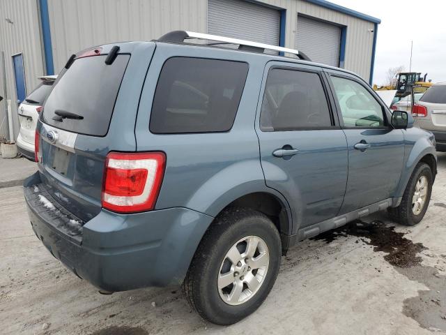 1FMCU0E77BKA76275 - 2011 FORD ESCAPE LIMITED BLUE photo 3