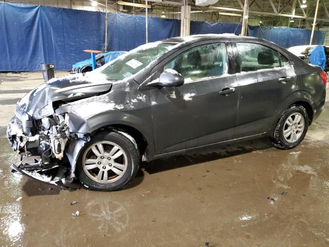 1G1JC5SH7F4133327 - 2015 CHEVROLET SONIC LT GRAY photo 1