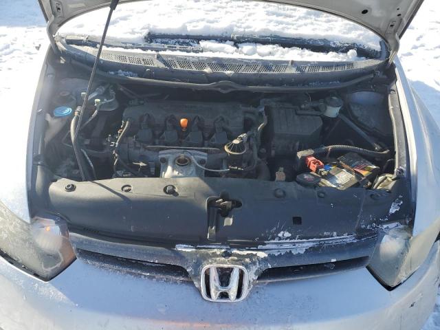 2HGFG12667H555023 - 2007 HONDA CIVIC LX SILVER photo 11