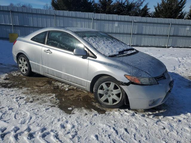 2HGFG12667H555023 - 2007 HONDA CIVIC LX SILVER photo 4