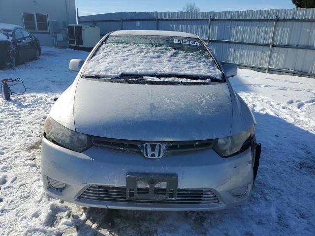 2HGFG12667H555023 - 2007 HONDA CIVIC LX SILVER photo 5