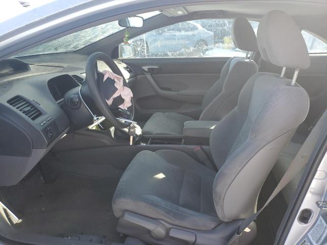 2HGFG12667H555023 - 2007 HONDA CIVIC LX SILVER photo 7