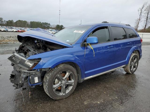 3C4PDCGB6FT727960 - 2015 DODGE JOURNEY CROSSROAD BLUE photo 1