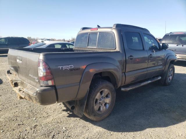 3TMJU4GN3CM137825 - 2012 TOYOTA TACOMA DOUBLE CAB PRERUNNER GRAY photo 3