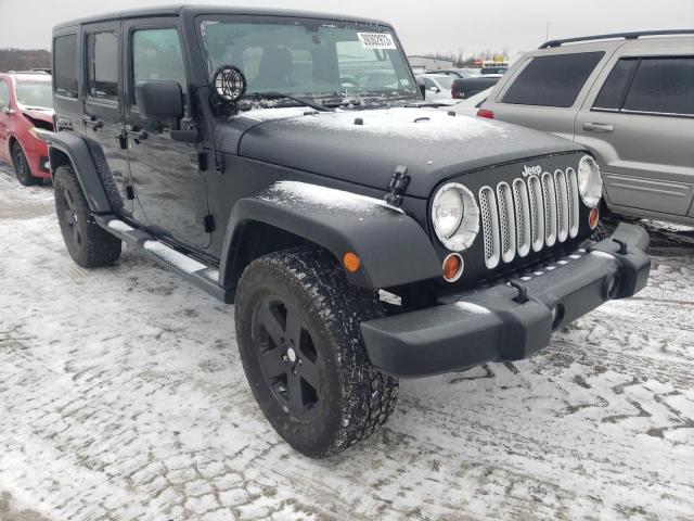 1C4BJWEG3CL130470 - 2012 JEEP WRANGLER U SAHARA BLACK photo 4