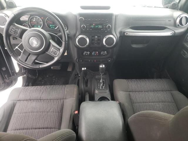 1C4BJWEG3CL130470 - 2012 JEEP WRANGLER U SAHARA BLACK photo 8