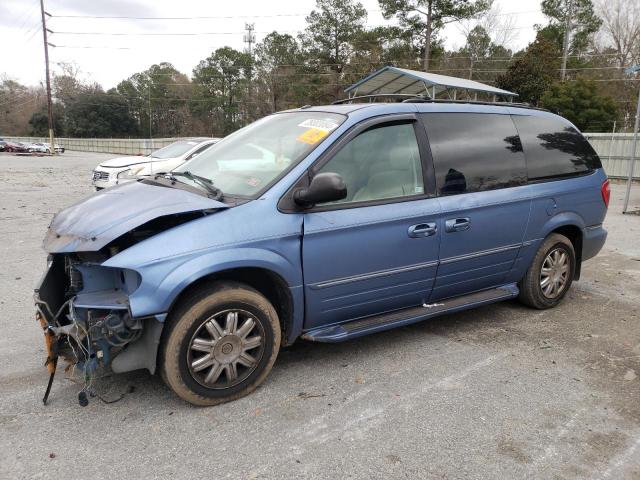 2A4GP64L97R311003 - 2007 CHRYSLER TOWN & COU LIMITED BLUE photo 1