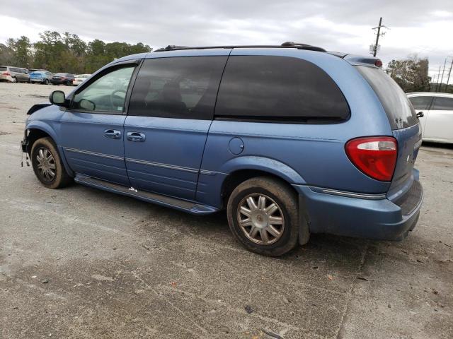 2A4GP64L97R311003 - 2007 CHRYSLER TOWN & COU LIMITED BLUE photo 2