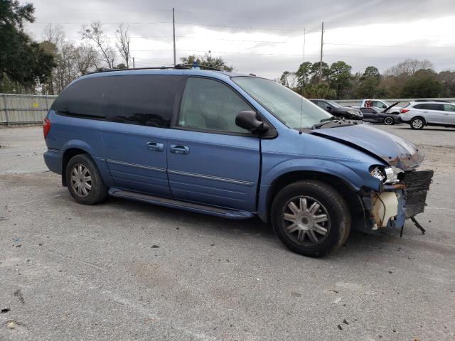 2A4GP64L97R311003 - 2007 CHRYSLER TOWN & COU LIMITED BLUE photo 4