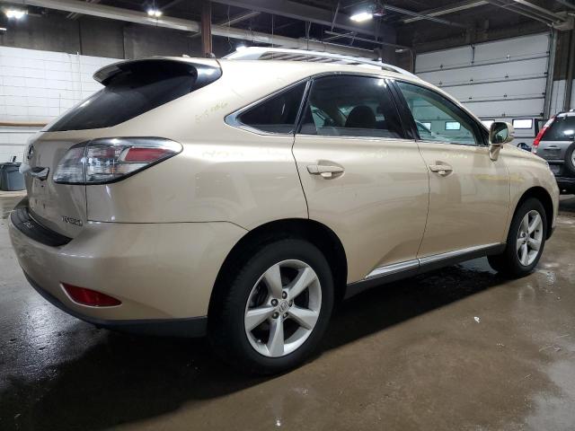 2T2BK1BA4AC055004 - 2010 LEXUS RX 350 TAN photo 3