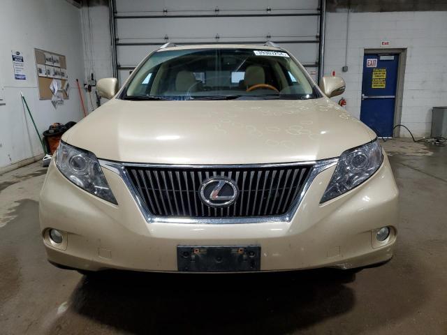 2T2BK1BA4AC055004 - 2010 LEXUS RX 350 TAN photo 5