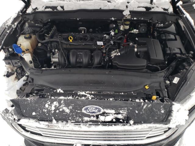 1FA6P0G70G5107447 - 2016 FORD FUSION S BLACK photo 11