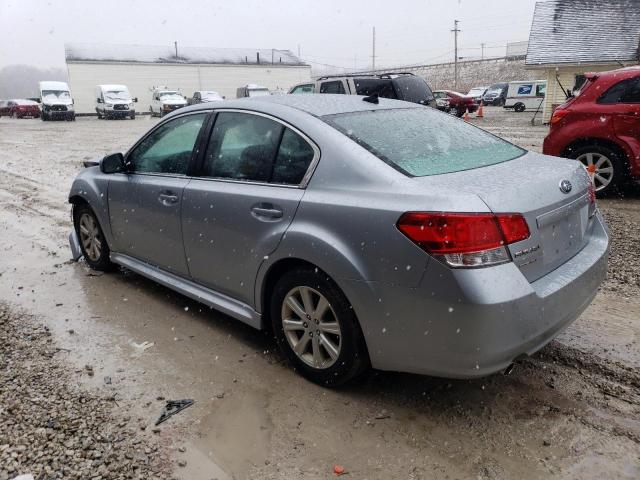 4S3BMCH6XC3015146 - 2012 SUBARU LEGACY 2.5I PREMIUM SILVER photo 2