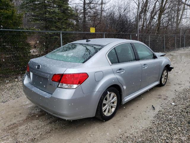 4S3BMCH6XC3015146 - 2012 SUBARU LEGACY 2.5I PREMIUM SILVER photo 3