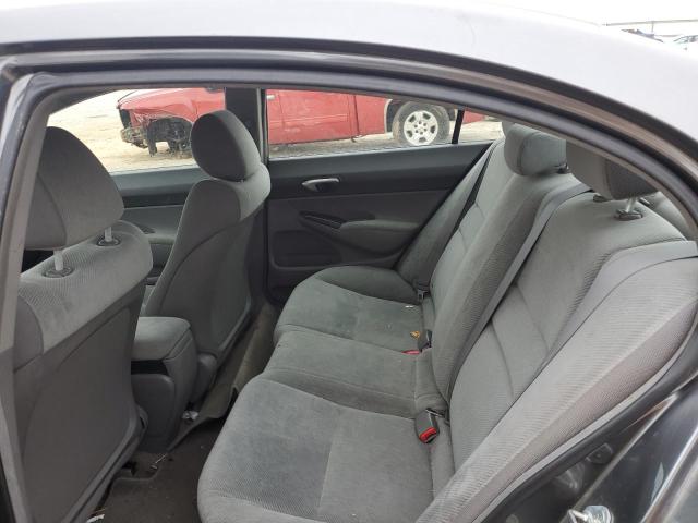 2HGFA16559H368720 - 2009 HONDA CIVIC LX GRAY photo 10