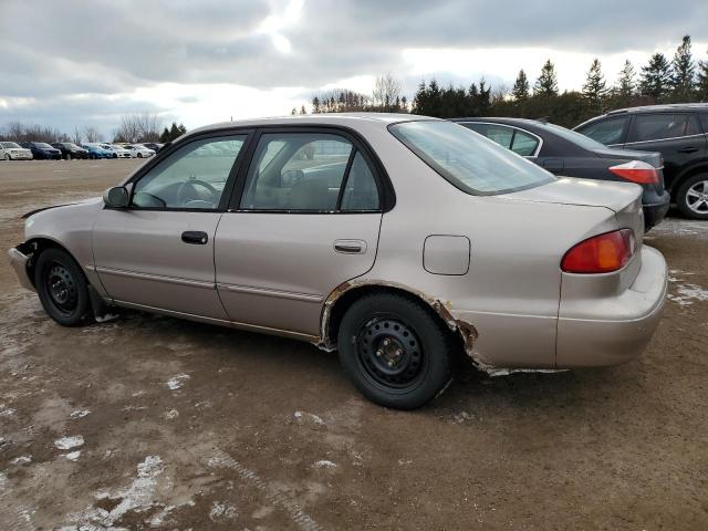 2T1BR12E82C878801 - 2002 TOYOTA COROLLA CE BEIGE photo 2