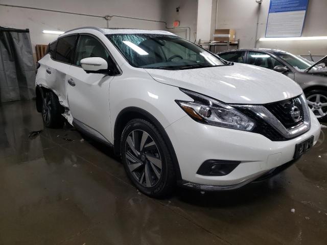 5N1AZ2MH8FN221701 - 2015 NISSAN MURANO S WHITE photo 4